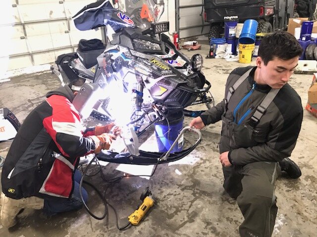 The Stricks are packing up their gear and headed back to Kotzebue to fly home.