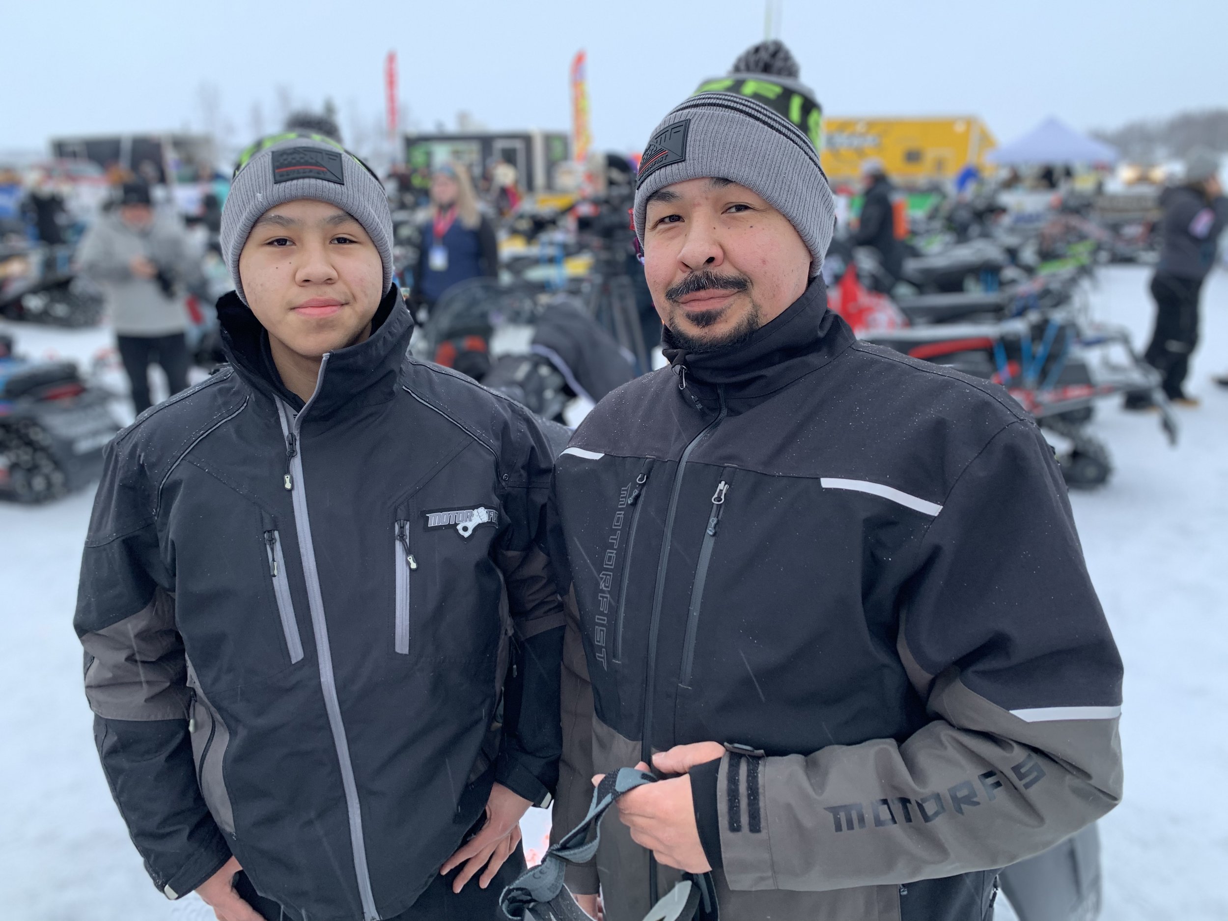 Like father, like son: Kotzebue Iron Dog veteran Frank Ferreira is racing with his 18-year-old son Malaki this year. They are two of six Iron Dog racers from Kotzebue entered in this year’s Iron Dog.