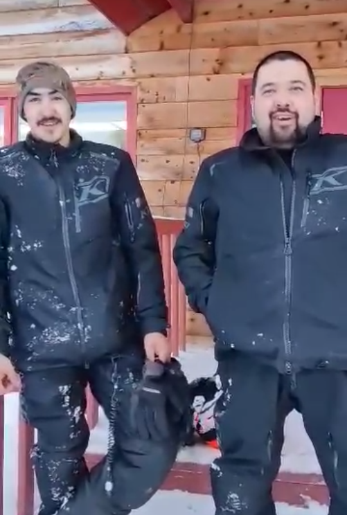 Team 33 Skyler Wells of Noorvik and George “Radar” Lambert of Kotzebue were the first to arrive in McGrath on Friday.