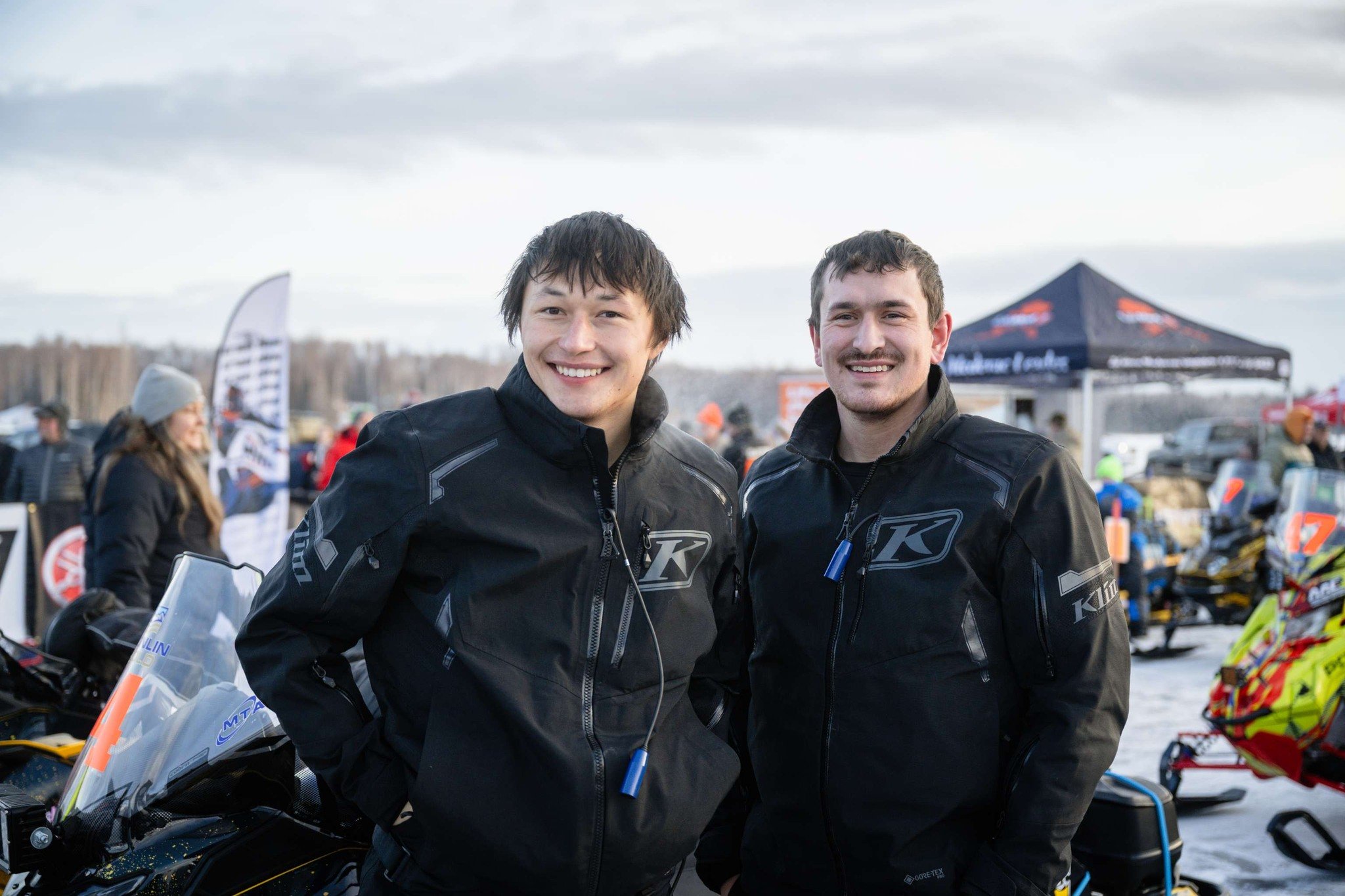Team 4’s Wilson Hoogendorn and Bubba McDaniel, from Nome, have been a crowd favorite on the coast, and are having a standout rookie race. They are currently the top rookie team in the running. Tyler Bryan photo